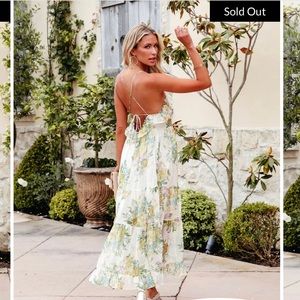 Floral Midi Dress - XL - VICI